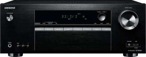  Onkyo - 700W 5.1-Ch. 4K Ultra HD and 3D Pass-Through A/V Home Theater Receiver - Black