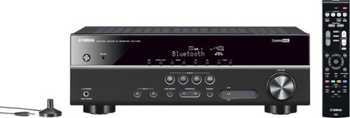  Yamaha - 700W 5.1-Ch 4K Ultra HD and 3D Pass-Through A/V Home Theater Receiver - Black