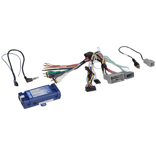 PAC - Radio Replacement and Steering Wheel Control Interface for Select Honda Vehicles - Blue