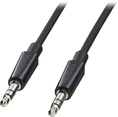 Image of Insignia™ - 3' 3.5mm Audio Cable - Black