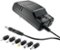 Insignia™ - 15.6 W 4.9 ft Universal AC Adapter - Black-Front_Standard