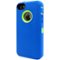 Otterbox - Defender Series Zoom Protective Case for Apple iPhone 5c - Ocean blue, Glow green-Front_Standard