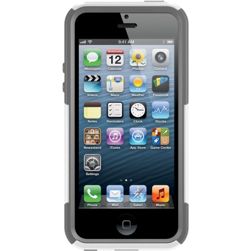 Otterbox - Commuter Wallet Back Cover for Apple iPhone 5 and 5s - Glacier-Front_Standard 