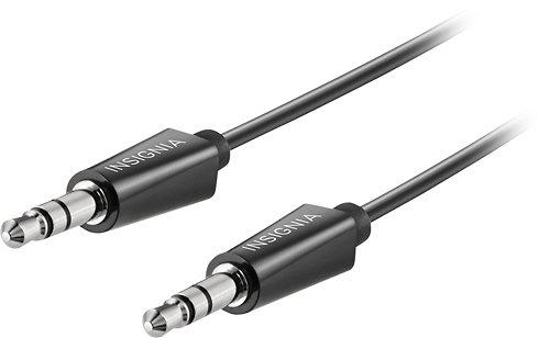 Image of Insignia™ - 6' 3.5mm Audio Cable - Black