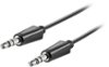 Insignia™ - 6' 3.5mm Audio Cable - Black-Front_Standard