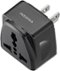 Insignia™ - Grounded North/South American Power Adapter - Black-Front_Standard 