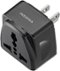Insignia™ - Grounded North/South American Power Adapter - Black-Front_Standard