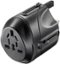 Insignia™ - Travel Adapter - Black-Front_Standard