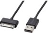 Insignia™ - 4' 30-Pin Charge-and-Sync Cable - Black-Front_Standard