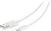 Insignia™ - Apple MFi Certified 4' Lightning Charge-and-Sync Cable - White-Front_Standard