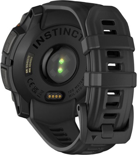 Garmin Instinct 3 Solar GPS Smartwatch 45 mm Fiber-reinforced Polymer - Black with Black Band BUY IN EUROPE
