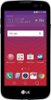Virgin Mobile - LG K3 with 8GB Memory Prepaid Cell Phone - Black-Front_Standard