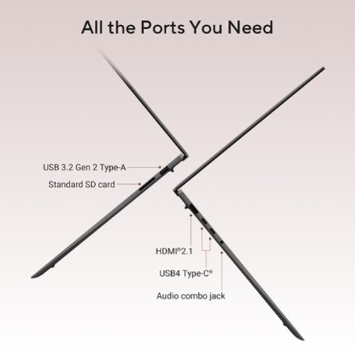 ASUS Zenbook S16 16 3K OLED Touchscreen Laptop - AMD Ryzen AI 9 465 2026 - 32GB Memory - 1TB Storage - Copilot+ PC - Antrim Gray SHOP ONLINE