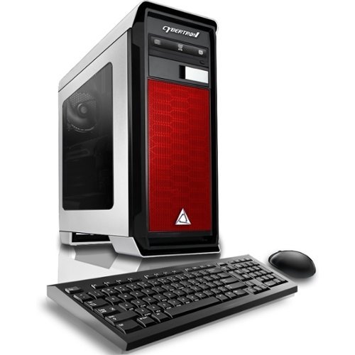  CybertronPC - Rhodium R7 Gaming Desktop - AMD Ryzen 3 Series - 16GB Memory - AMD Radeon RX 560 - 2TB Hard Drive - Red