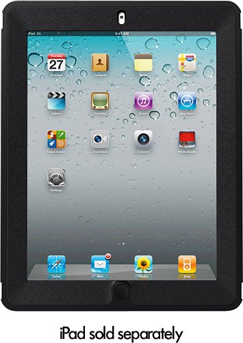  OtterBox - iPad 4/iPad 3/iPad 2 Defender Series Case - Black