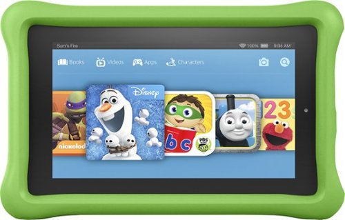  Amazon - Fire Kids Edition - 7&quot; - Tablet - 8GB - Green