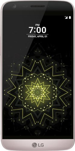 LG - G5 4G LTE with 32GB Memory Cell Phone - Pink (Sprint)-Front_Standard