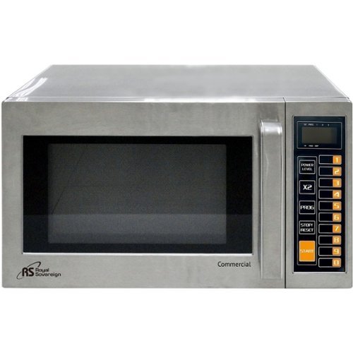 Royal Sovereign - 0.9 Cu. Ft. Compact Microwave - Stainless steel