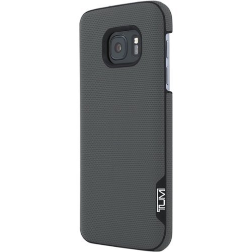  TUMI - Leather Snap Case for Samsung Galaxy S7 - Split Leather Gray