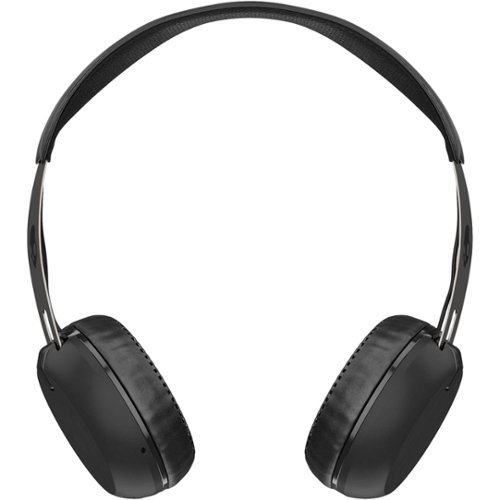  Skullcandy - Grind Wireless On-Ear Wireless Headphones - Black/Chrome