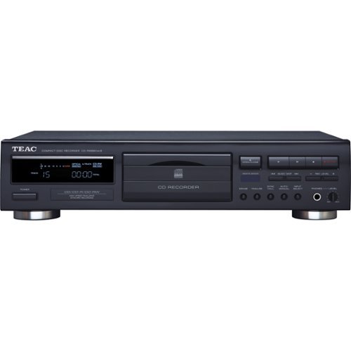 TEAC - CD Recorder with Advanced Auto-Record Functions - Black