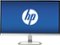 HP - 25es 25" IPS LED FHD Monitor - Natural Silver-Front_Standard 