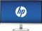 HP - 25es 25" IPS LED FHD Monitor - Natural Silver-Front_Standard