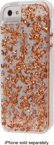  Case-Mate - Karat Back Cover for Apple iPhone 5, 5s and SE - Rose Gold