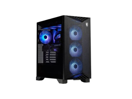 MSI - Refurbished Excellent - AEGIS ZS2 Gaming Desktop AMD Ryzen 9 9900X NVIDIA GeForce RTX 5070 32GB RAM 2TB SSD Windows 11 Home - Black-Front_Standard 