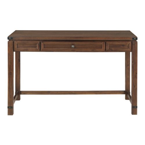 OSP Home Furnishings - Baton Rouge Lift Desk - Brushed Walnut-Front_Standard 