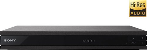  Sony - UHP-H1 - Streaming 4K Upscaling Wi-Fi Built-in Hi-Res Audio Blu-ray Player - Black