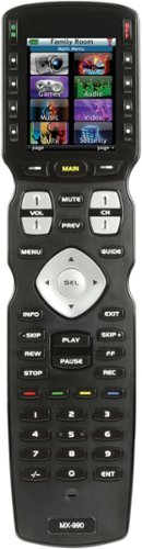 Universal Remote Control - 255-Device Universal Remote - Black