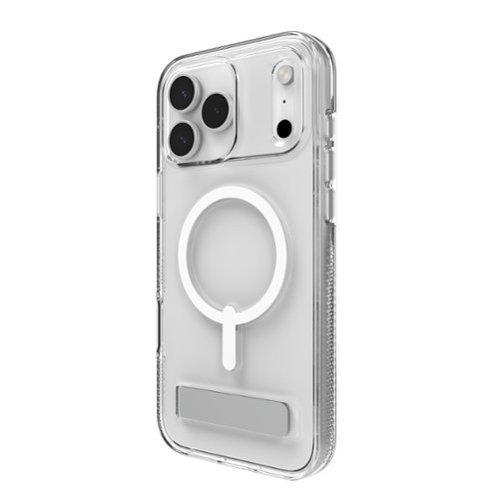 ZAGG Crystal Palace Snap MagSafe Compatible Case w/ Kickstand for Apple iPhone 17 Pro Max - Clear BUY IN SAUDI ARABIA