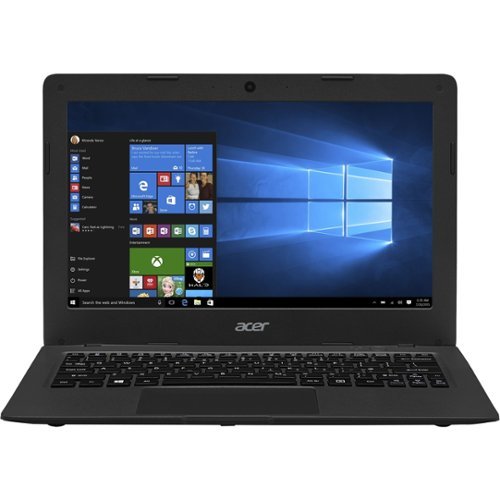 Acer - Aspire One Cloudbook 11 11.6" Refurbished Laptop - Intel Celeron - 2GB Memory - 32GB Solid State Drive - Gray-Front_Standard 