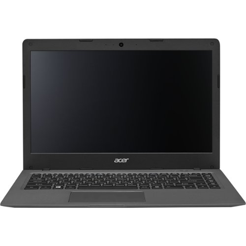 Acer - Aspire One Cloudbook 14 14" Refurbished Laptop - Intel Celeron - 2GB Memory - 64GB Solid State Drive - Gray-Front_Standard 