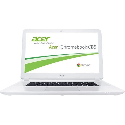  Acer - 15.6&quot; Refurbished Chromebook - Intel Celeron - 4GB Memory - 16GB Solid State Drive - White
