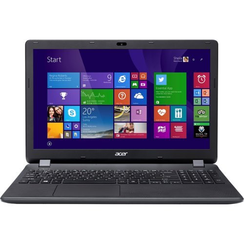 Acer - Aspire 15.6" Refurbished Laptop - Intel Celeron - 4GB Memory - 500GB Hard Drive - Black-Front_Standard 