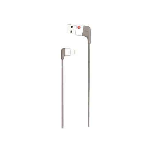 EMTEC - iPad / iPhone / iPod Charging / Data Adapter - Gray-Front_Standard 