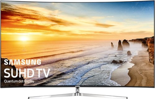  Samsung - 55&quot; Class (54.6&quot; Diag.) - LED - Curved - 2160p - Smart - 4K Ultra HD TV - with High Dynamic Range