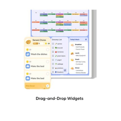 Cozyla - Calendar+ Gen2 32-inch FHD Smart Family Hub with Auto Sync (White)-Front_Standard 