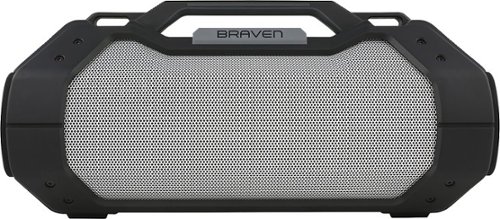  BRAVEN - BRV-XXL Portable Bluetooth Speaker - Black,Titanium