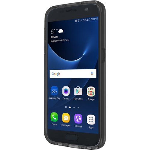 Incipio - Octane Pure Back Cover for Samsung Galaxy S7 - Black, Translucent