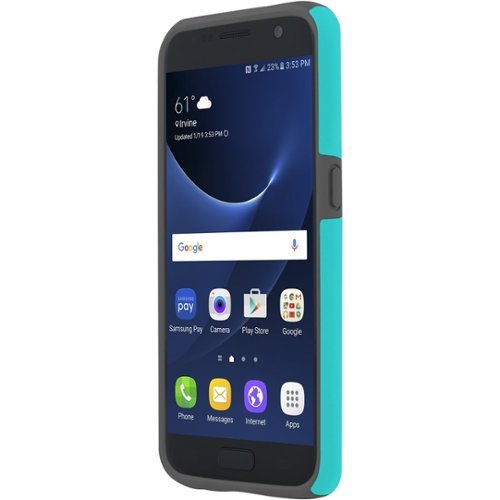  Incipio - DualPro Back Cover for Samsung Galaxy S7 - Gray, Teal