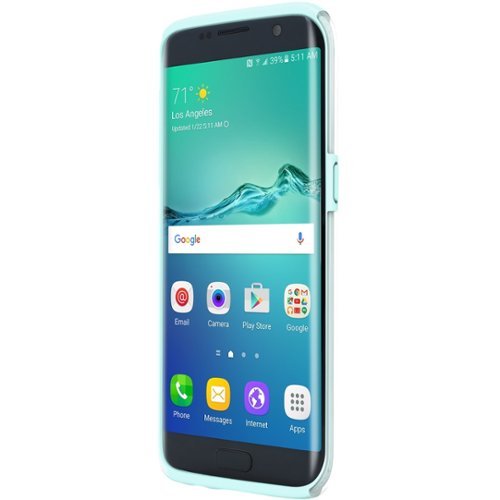  Incipio - DualPro Glitter Back Cover for Samsung Galaxy S7 edge - Turquoise
