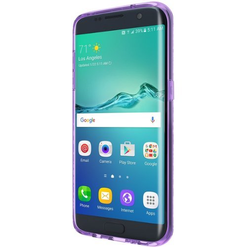  Incipio - Octane Pure Back Cover for Samsung Galaxy S7 edge - Purple, Translucent