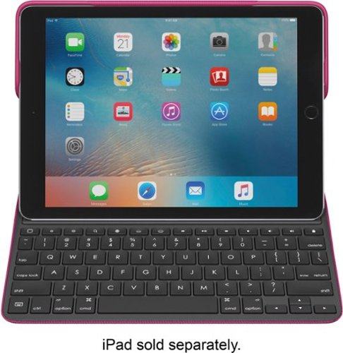  Logitech - CREATE Keyboard Case for Apple iPad Pro 9.7&quot; - Plum