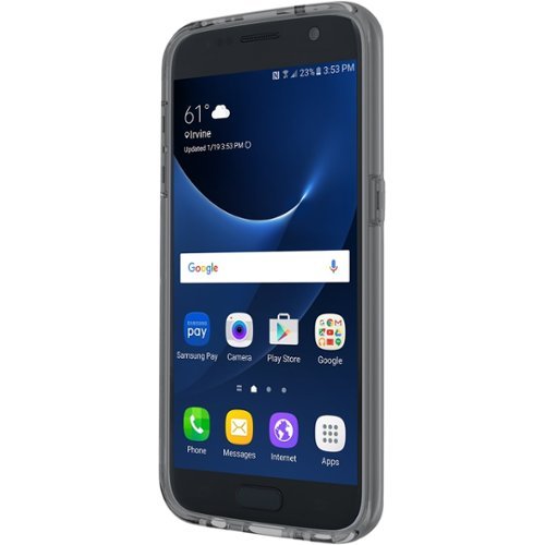  Incipio - Octane Pure Back Cover for Samsung Galaxy S7 - Gray, Translucent