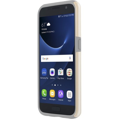  Incipio - DualPro Back Cover for Samsung Galaxy S7 - Light gray, Champagne