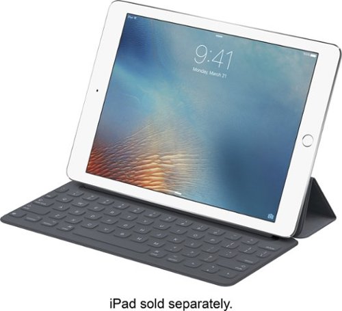  Apple - Smart Keyboard for 9.7-inch iPad Pro - Gray