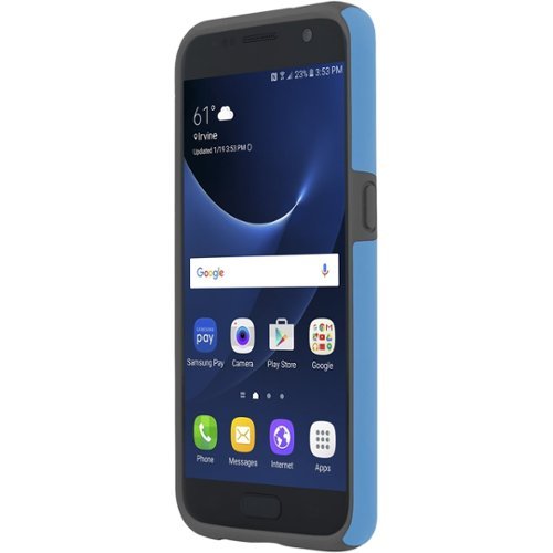  Incipio - DualPro Back Cover for Samsung Galaxy S7 - Gray, Blue